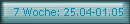 7 Woche: 25.04-01.05